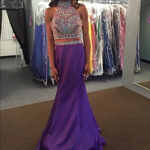 Two-Piece Prom Dress